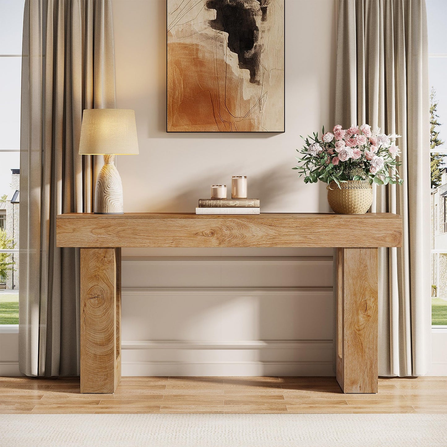 Tribesigns 63-Inch Long Console Table