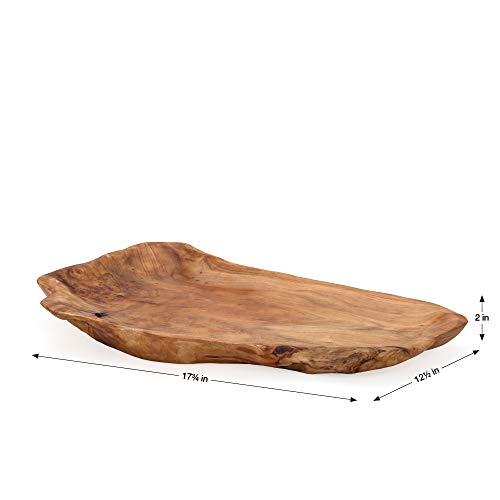 Torre & Tagus Costa Carved Wooden Platter