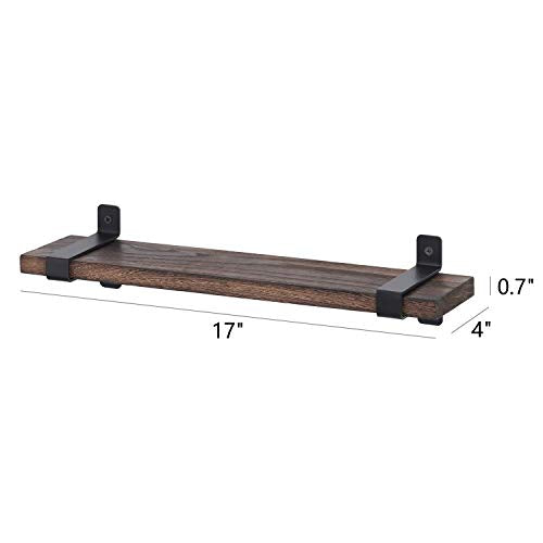 Mkono Wood Floating Shelves