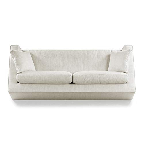 POLY & BARK Capri Fabric Sofa, Bright Ash