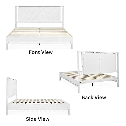 Bme Vivian Deluxe Bed Frame with Headboard