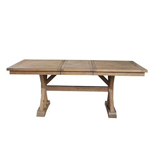 Alpine Furniture Arlo Dining Table, Natural