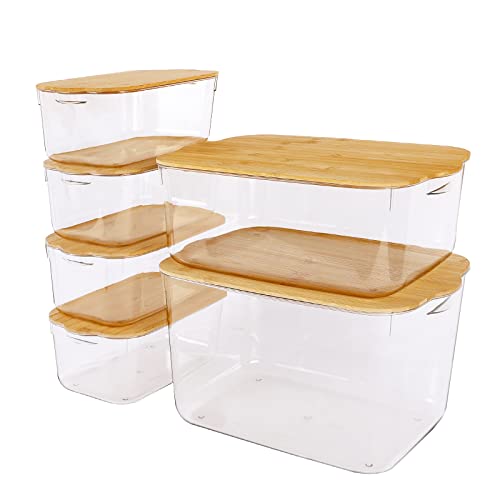 ANMIN Plastic Storage Bins