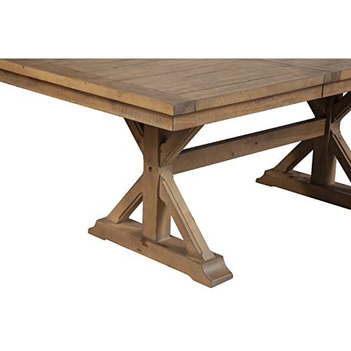 Alpine Furniture Arlo Dining Table, Natural