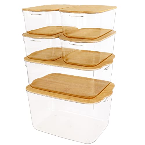 ANMIN Plastic Storage Bins