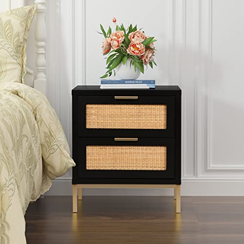 Anmytek Rattan Nightstand