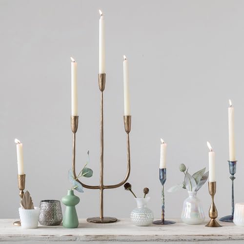 Creative Co-Op Hand-Forged Candle Holder