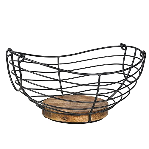 Tribello Modern Farmhouse Fruit Basket