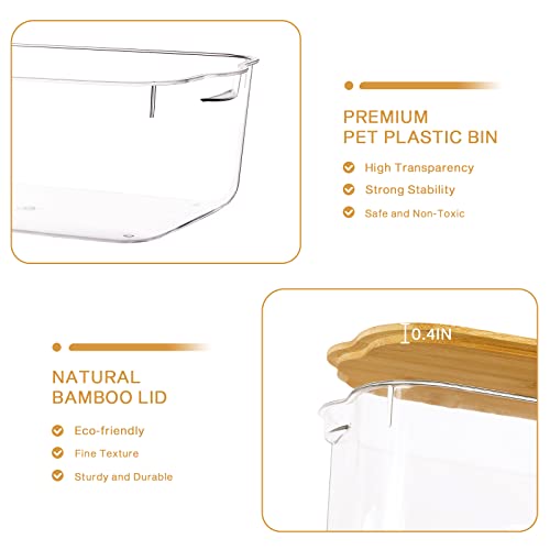 ANMIN Plastic Storage Bins