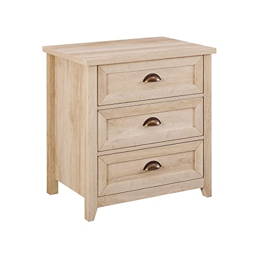 Walker Edison Hazel Modern Farmhouse Nightstand