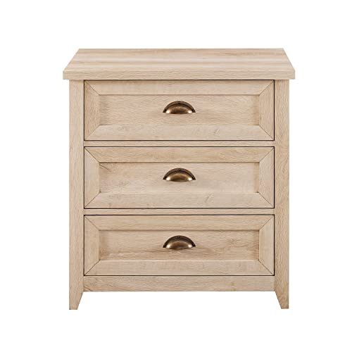 Walker Edison Hazel Modern Farmhouse Nightstand