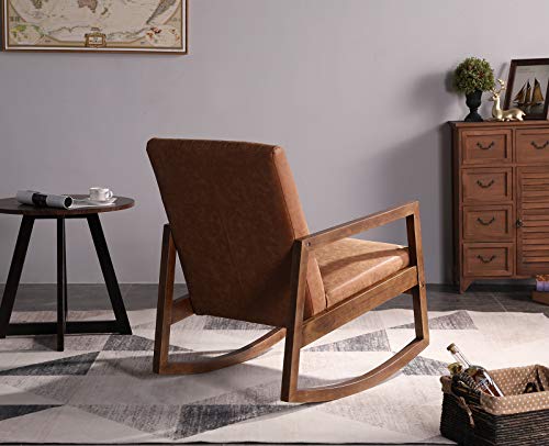 Janoray Leather Rocking Chair