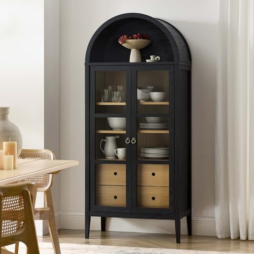 Modway Nolan Modern Farmhouse Arched Cabinet