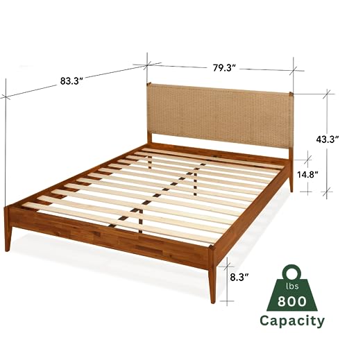 Bme Selina Wood Platform Bed Frame