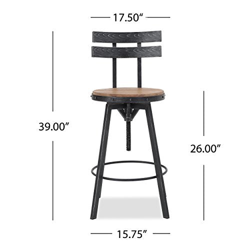 Christopher Knight Home Alanis Firwood Barstool