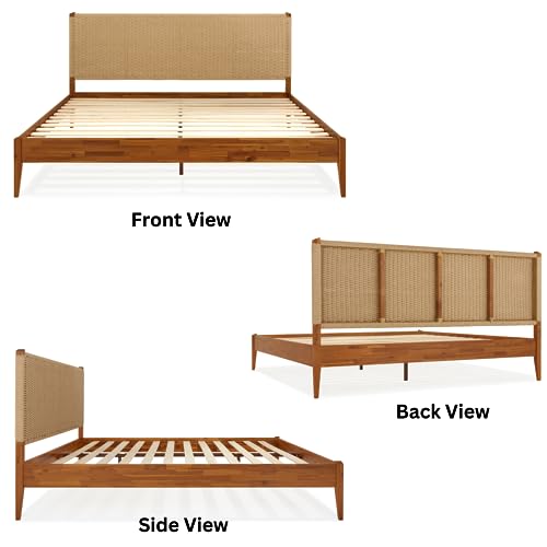 Bme Selina Wood Platform Bed Frame