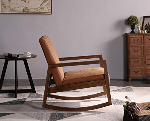 Janoray Leather Rocking Chair