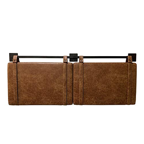 Nathan James Harlow Modern Wall Mount Hanging Headboard