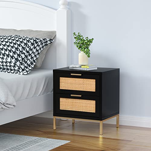 Anmytek Rattan Nightstand