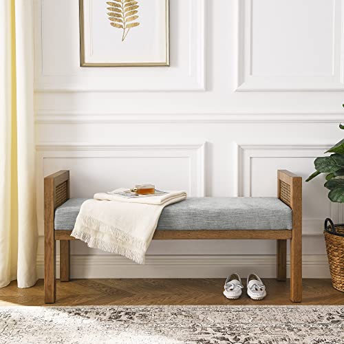 Niccae Linen Upholstered Bedroom Bench