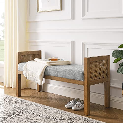 Niccae Linen Upholstered Bedroom Bench