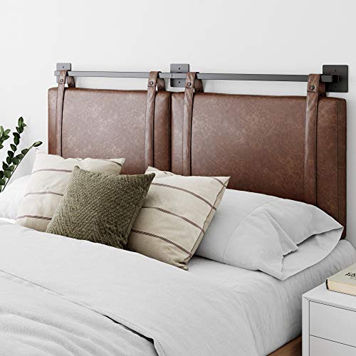 Nathan James Harlow Modern Wall Mount Hanging Headboard