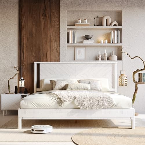 Bme Vivian Deluxe Bed Frame with Headboard