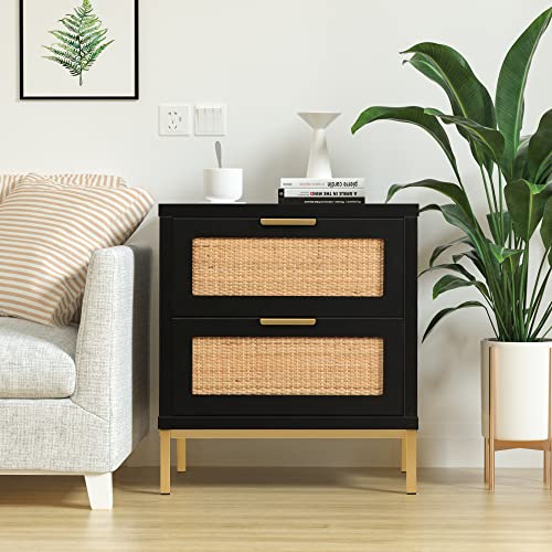 Anmytek Rattan Nightstand