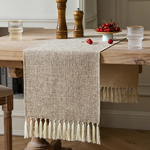 ZeeMart Beige Table Runners