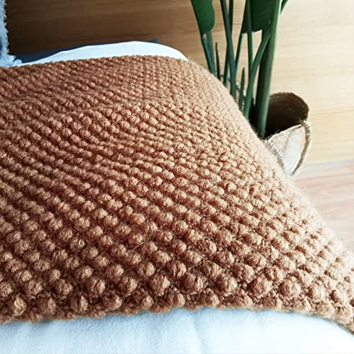 LOMAO Knitted Throw Blanket