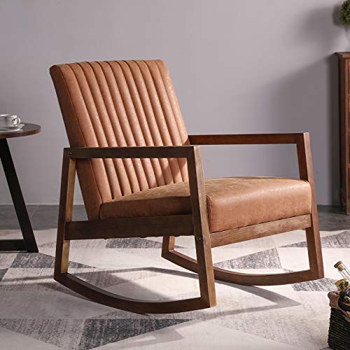 Janoray Leather Rocking Chair