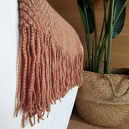 LOMAO Knitted Throw Blanket