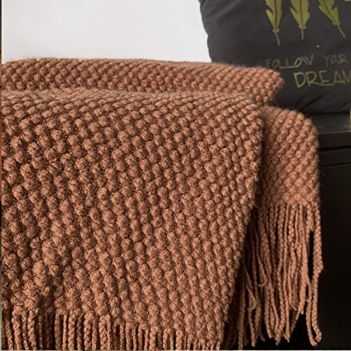 LOMAO Knitted Throw Blanket