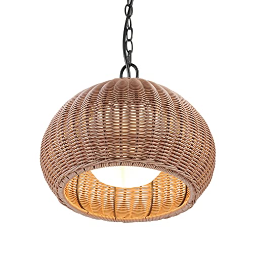 Globe 44761 1-Light Outdoor Plug-in Pendant Light