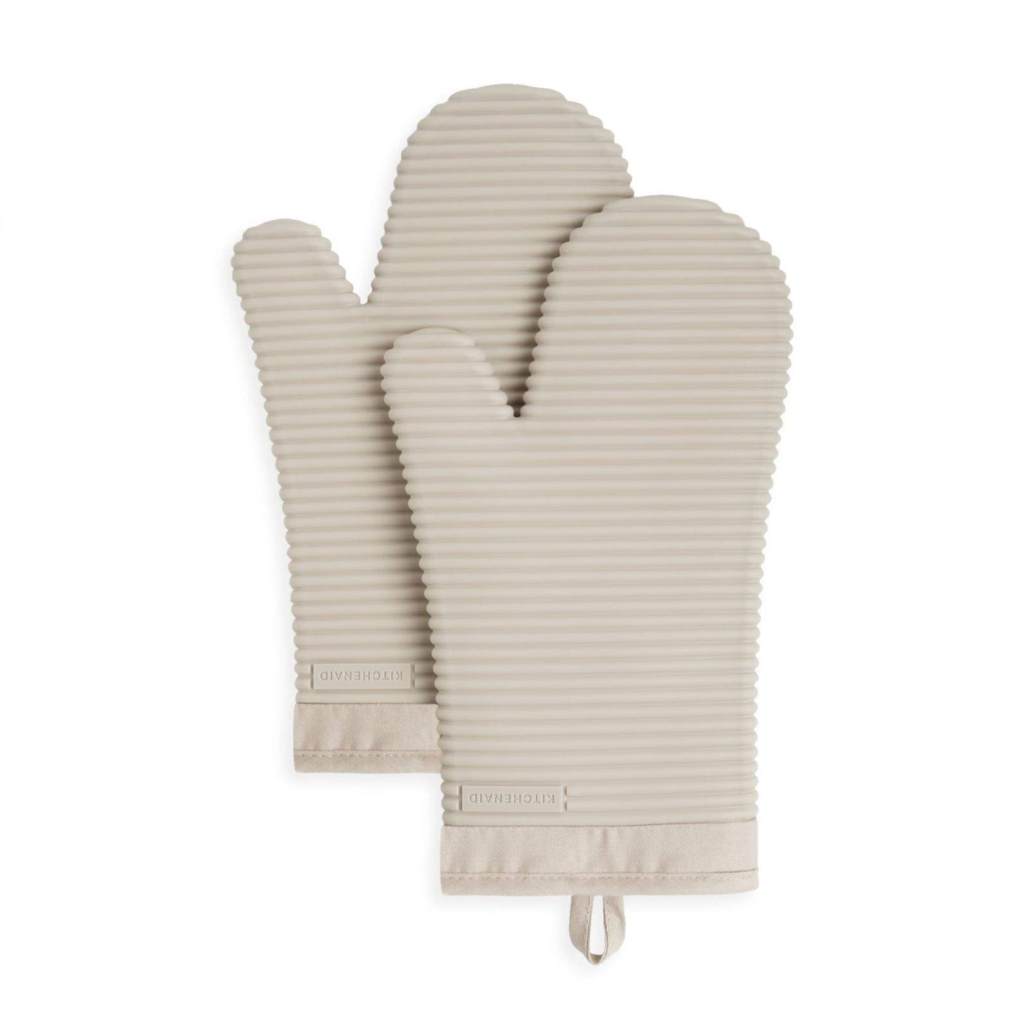 KitchenAid Ribbed Soft Silicone Oven Mitt Set