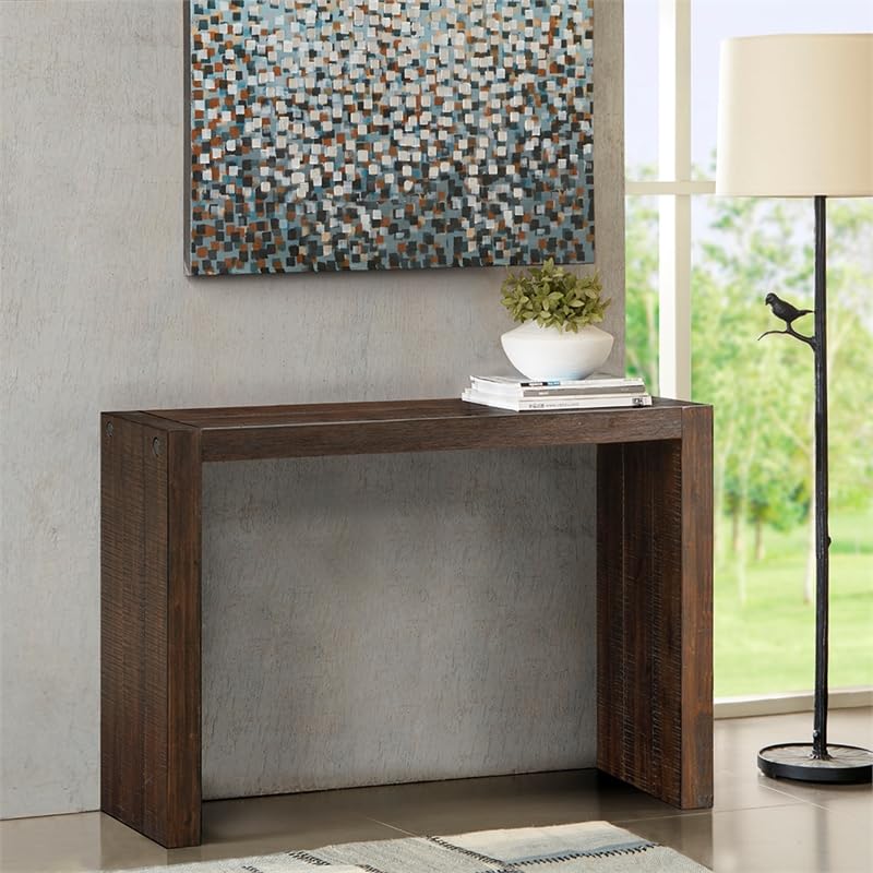 MAKLAINE Modern Solid Wood Console Table