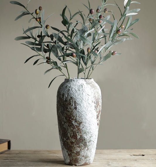 YSNCIDAN Rustic Ceramic Flower Vase