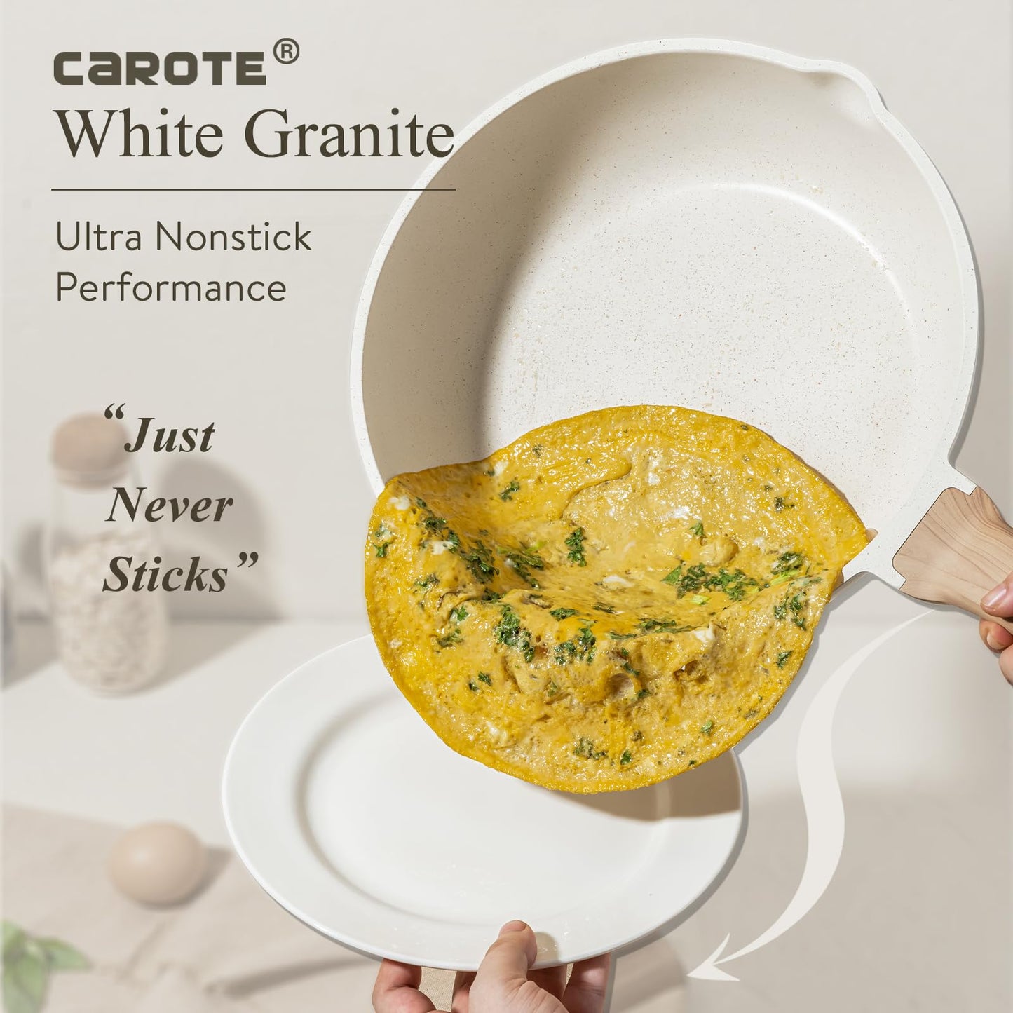 CAROTE Pots and Pans Set Nonstick