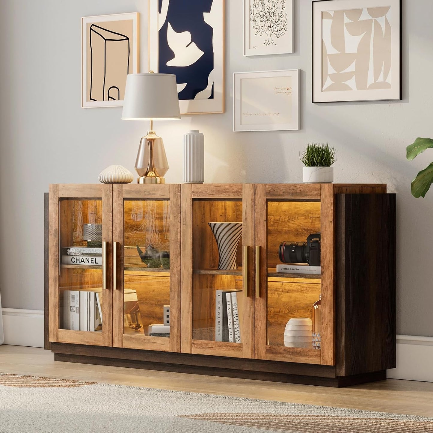 AMERLIFE Sideboard Buffet Cabinet