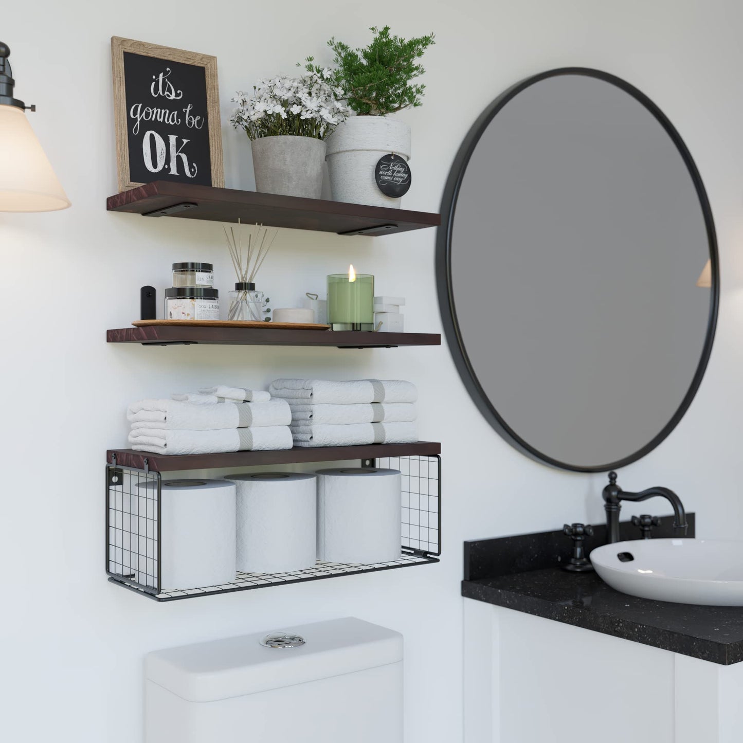 WOPITUES Bathroom Shelf