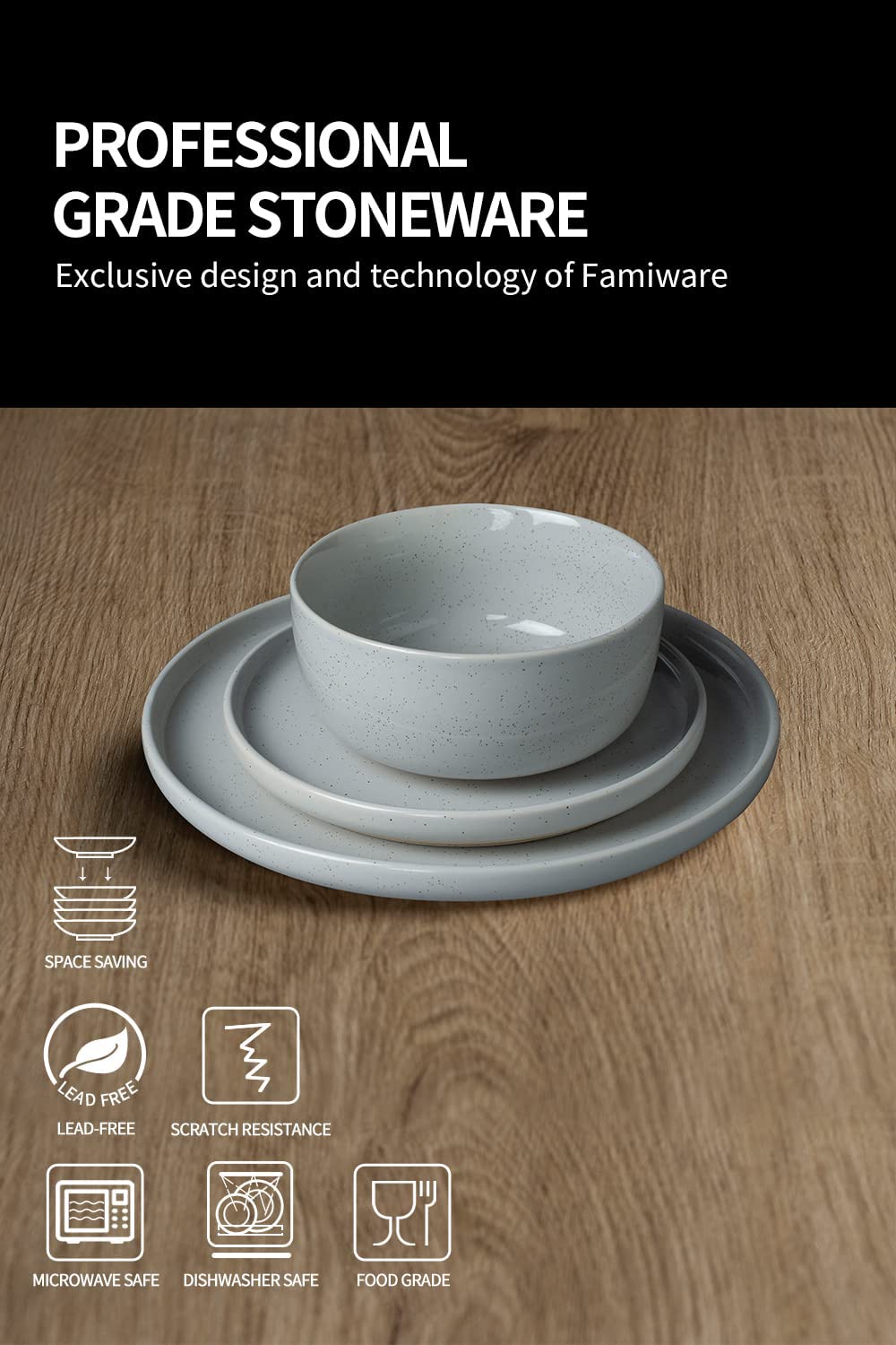 Famiware Milkyway Plates and Bowls Set