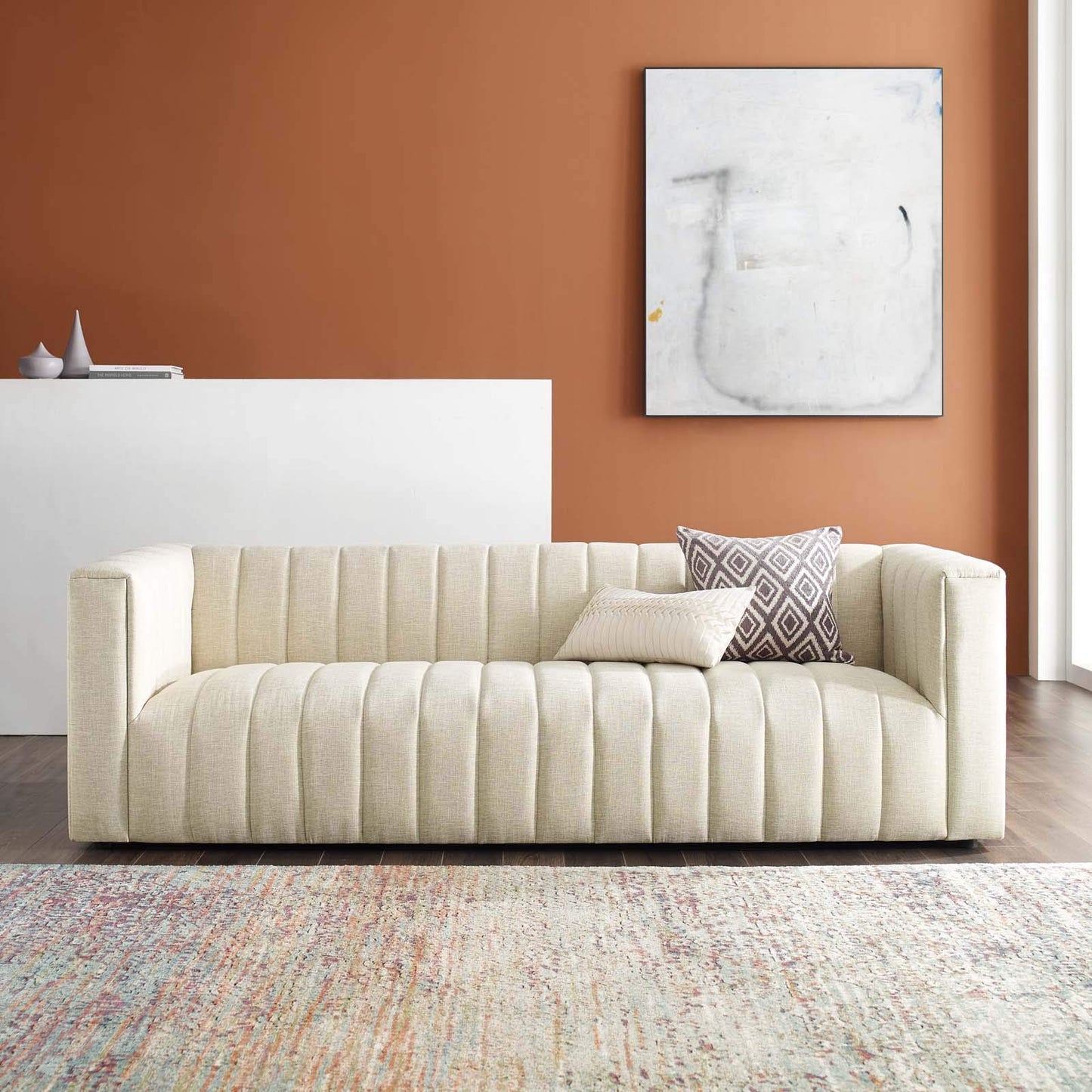 Modway Reflection Sofas, Beige