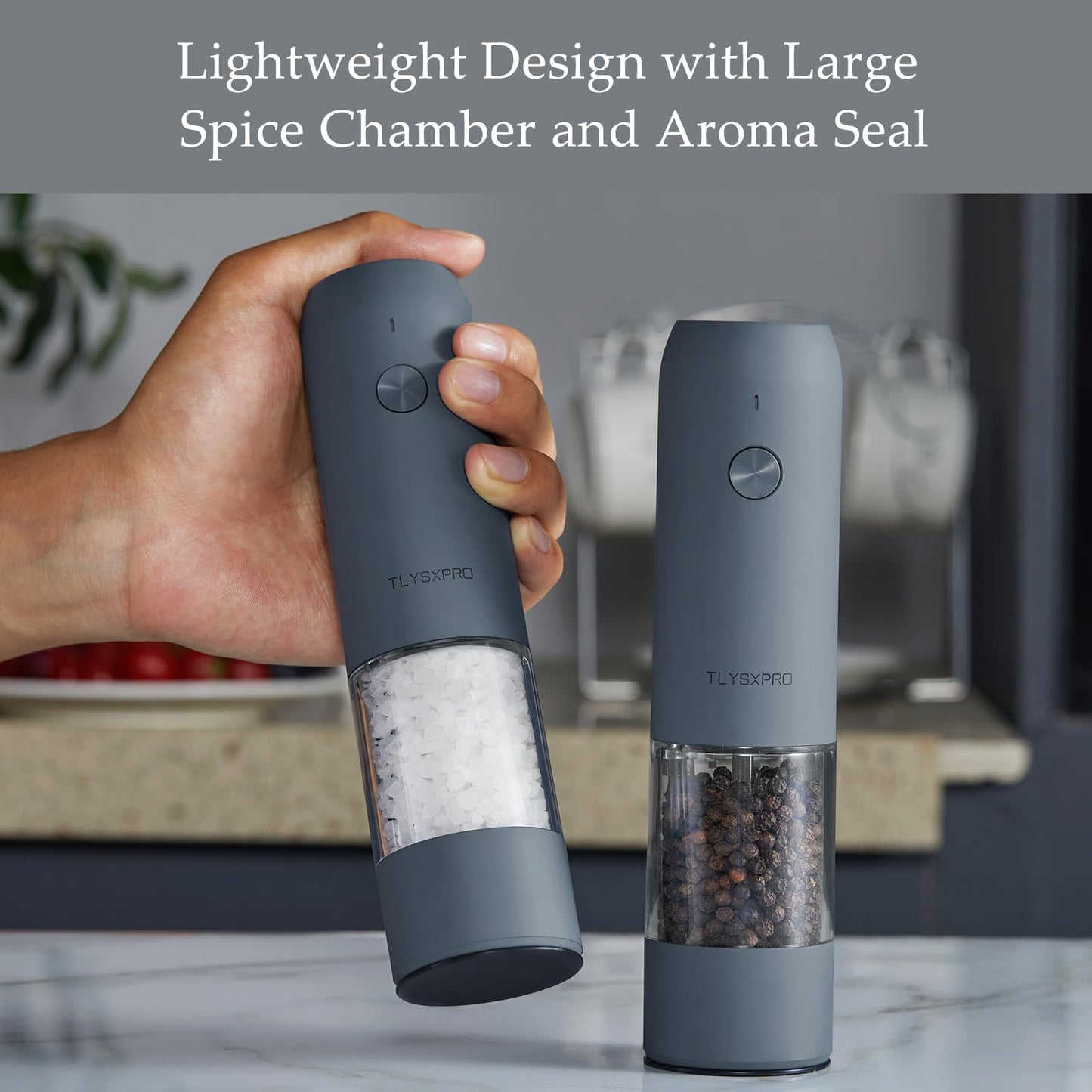 Electric Salt and Pepper Grinder