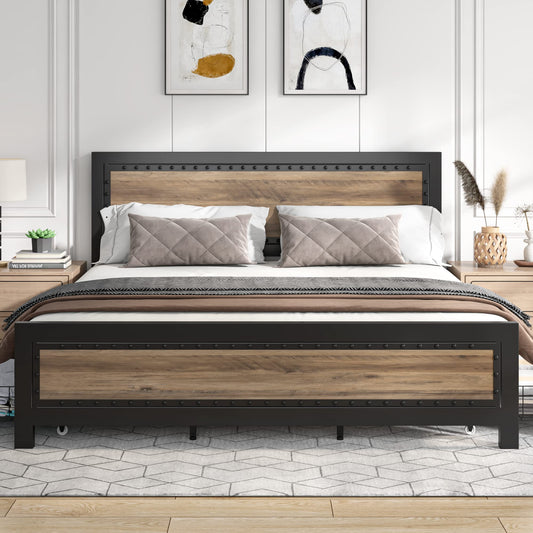 Keyluv Queen Size Bed Frame