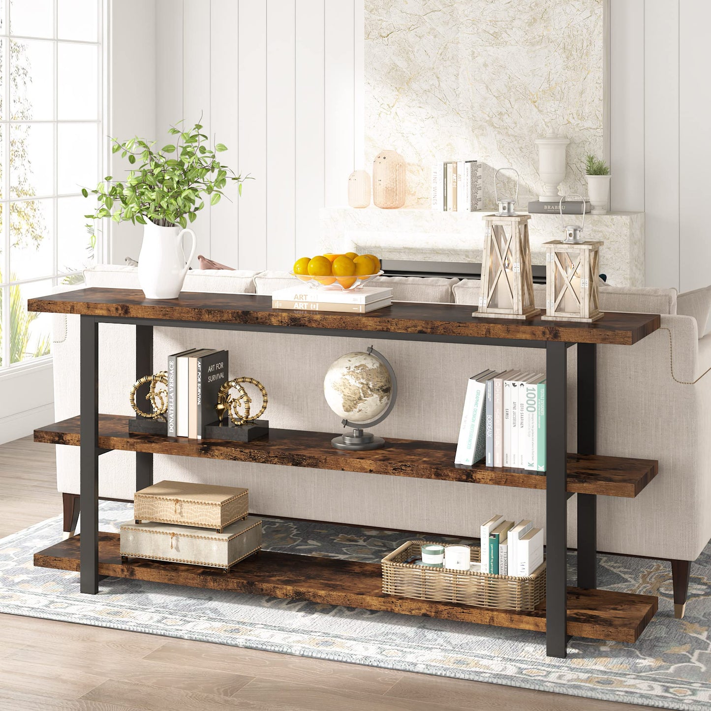 VANOMi 70.8 Inch Extra Long Console Table