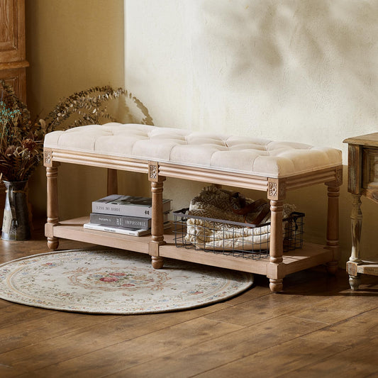 VONLUCE Entryway Bench with Shoe Storage