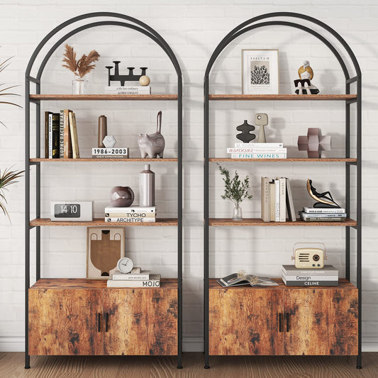 Jehiatek Arched Bookshelf