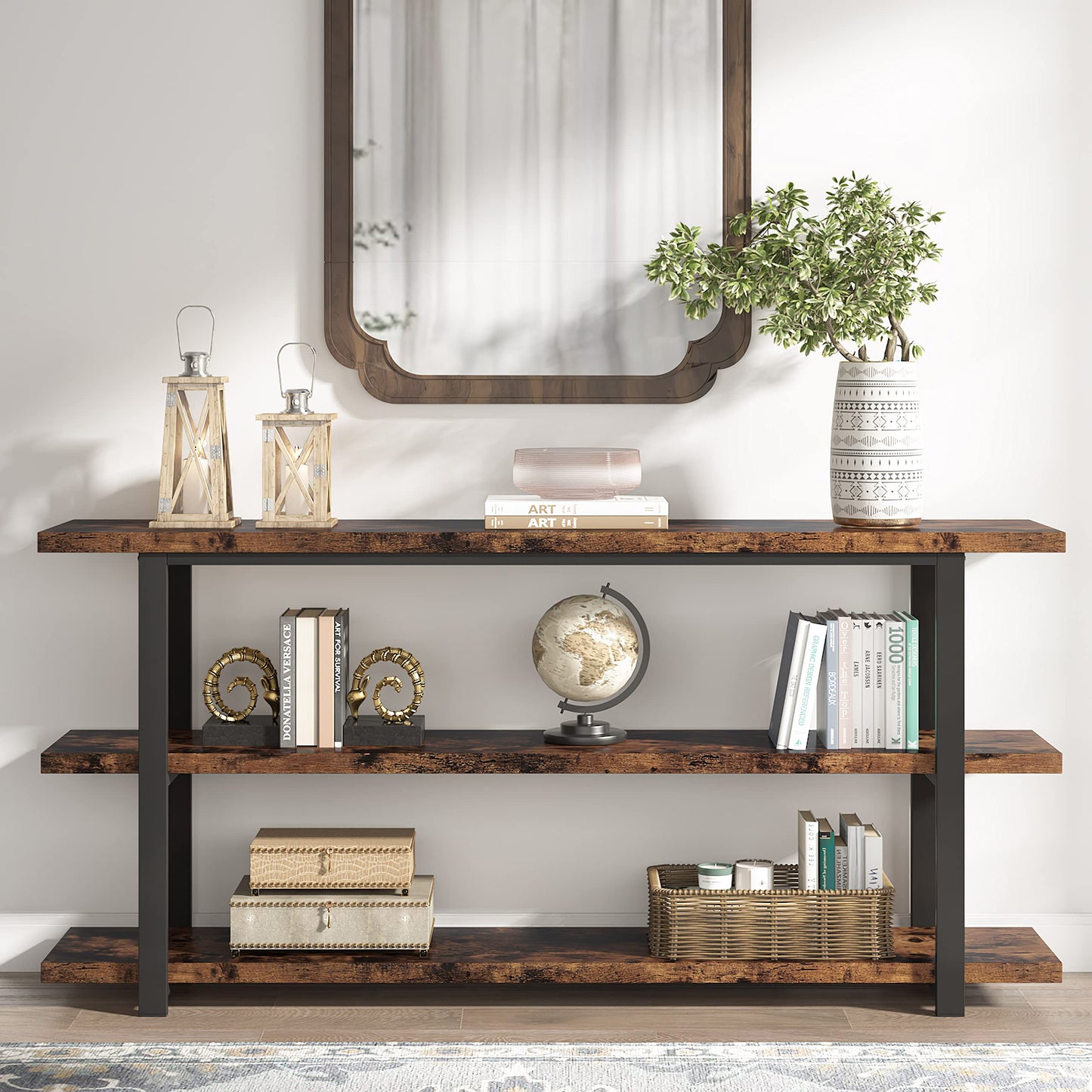 VANOMi 70.8 Inch Extra Long Console Table