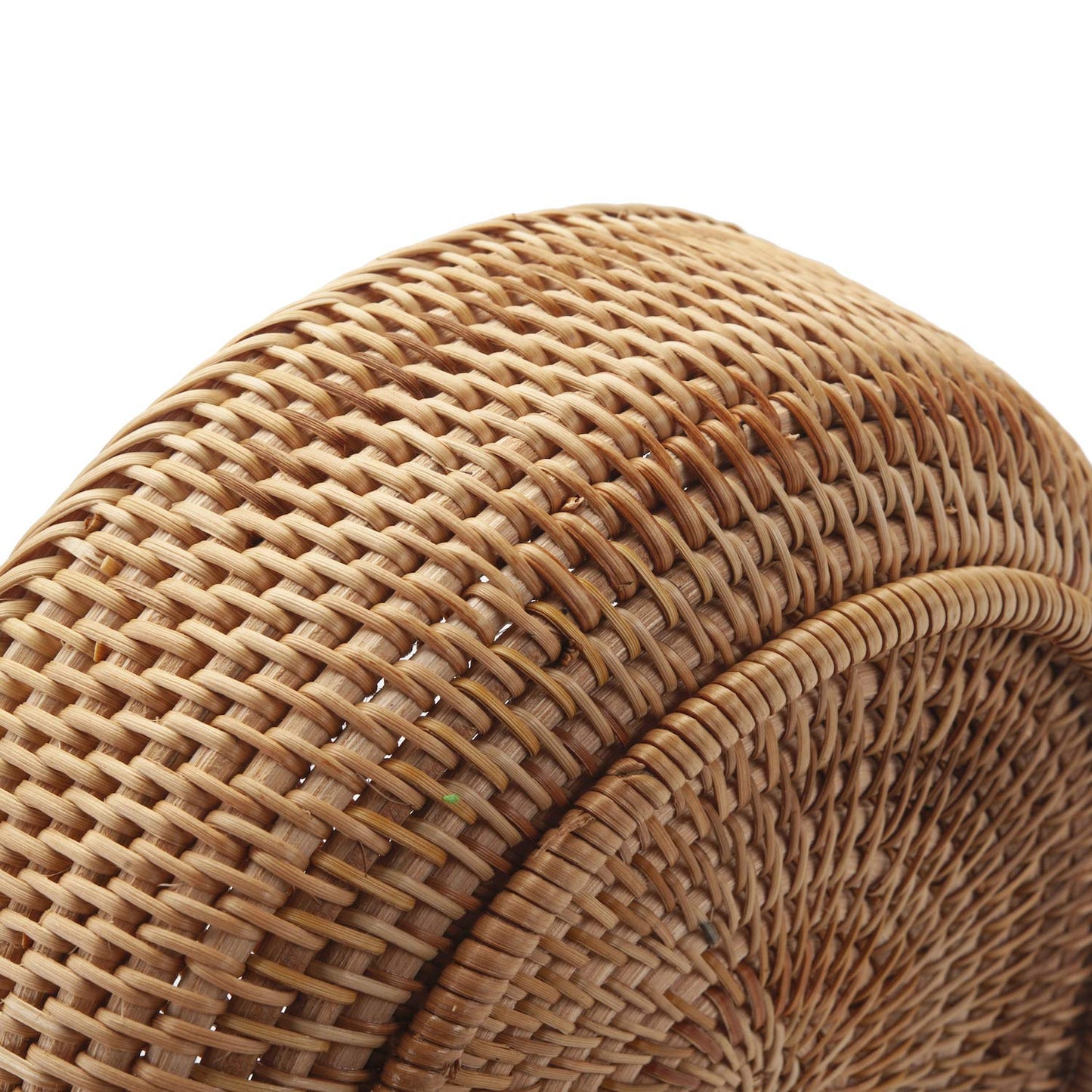 YANGQIHOME Natural Rattan Round Fruit Basket Bowls