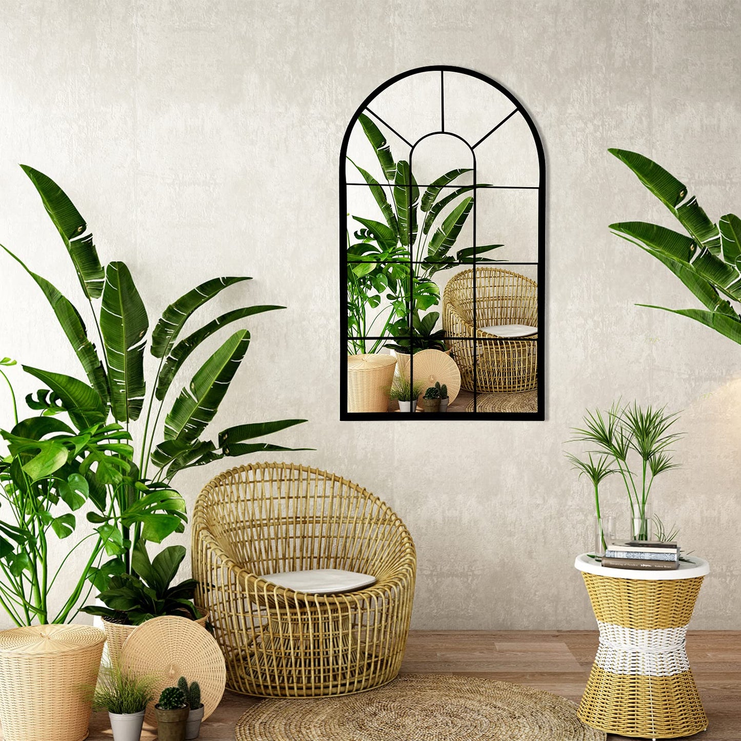 HQiJun Wall Mirror Window